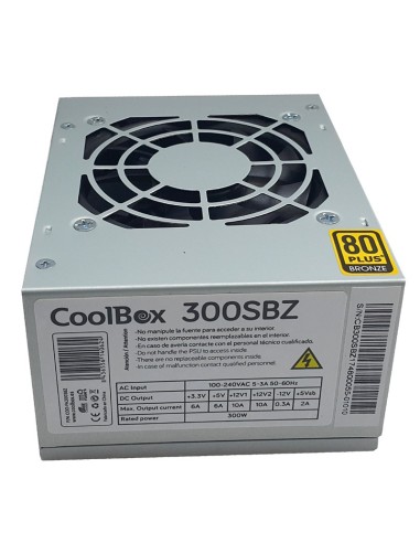 FUENTE  300W/21,4A 80+ BRONZE  COOLBOX PN:...
