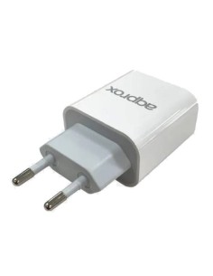 CARGADOR 20W ENCHUFE APPROX 1X USB QUICK CHARGE BLANCO...