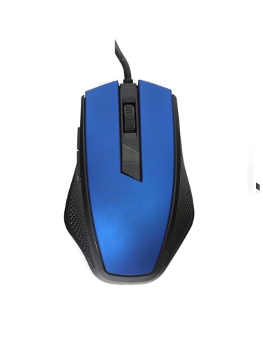 RATON OMEGA OPTICO 1200DPI USB NEGRO AZUL PN:...