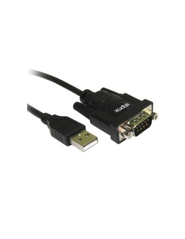 CONVERSOR USB A SERIE DB9 APPR OX NEGRO PN:...
