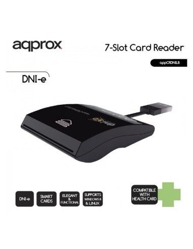 LECTOR EXT. APPROX DNIE NEGRO PN: APPCRDNILBV2...