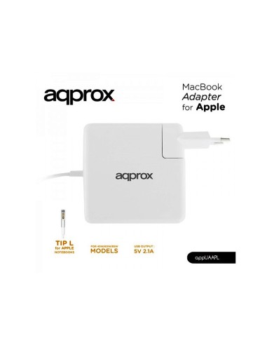 CARGADOR  5V ENCHUFE 1 X APPLE  BLANCO PN:...