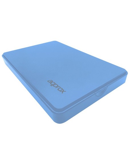 CAJA 2.5" USB 3.0 APPROX  AZUL 9.5mm ENCLOSURE HASTA 2TB PN: APPHDD300LB EAN: 8435099527756   