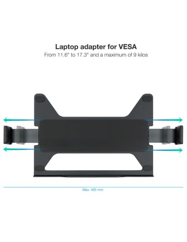 SOPORTE PORTATIL VESA 11.6 -   17.3" NEGRO PN:...