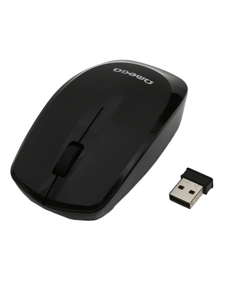 RATON WIRELESS OMEGA 1200DPI   OM229B NEGRO PN: OM229B EAN: 5907595458641   