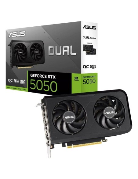VGA RTX5050    8GB GDDR6  ASUS DUAL OC EDITION PN: 90YV0N72-M0NA00 EAN: 4711636178518   
