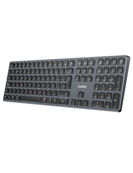 TECLADO WIRELESS COOLBOX       MOONLIGHT KEY B431 NEGRO PN: COO-TEW02-BKB EAN: 8436624422324   