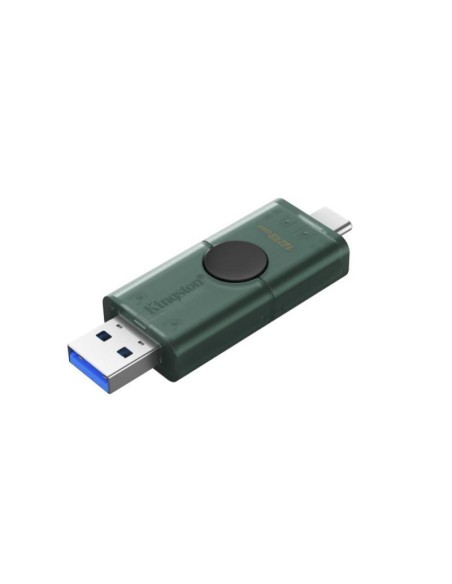 MEMORIA USB 3.2 128GB KINGSTON DATATRAVELER DUO TYPE C PN: DTDEG2/128GB EAN: 740617351774    