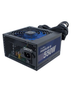 FUENTE 550W/20A COOLBOX        POWERLINE III 85% NEGRO...