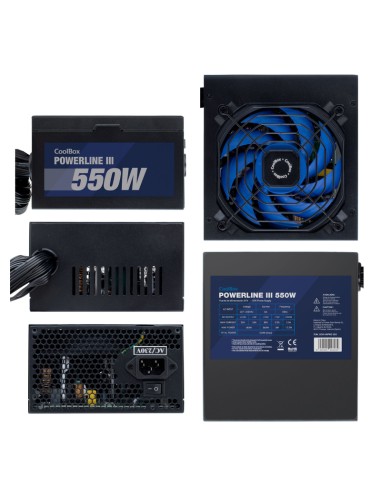 FUENTE 550W/20A COOLBOX        POWERLINE III...