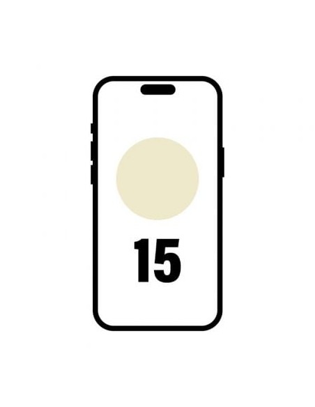 SMARTPHONE 6.1" APPLE IPHONE   15 128GB 5G AMARILLO PN: MTP23QL/A EAN: 0195949036354   