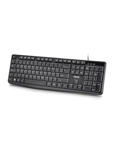 TECLADO USB NGS FUNKY V4 NEGRO PN: FUNKYV4 EAN:...