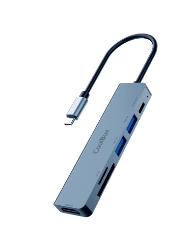 MINI DOCK USB TYPE C COOLBOX   C61 USB A, HDMI...
