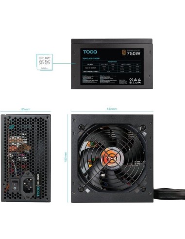 FUENTE  750W/56A   ATX TOOQ    TQHELIOS-750SP...