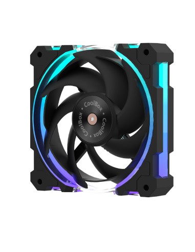 VENTILADOR 12CM GAMING COOLBOX X12 RING ARGB...