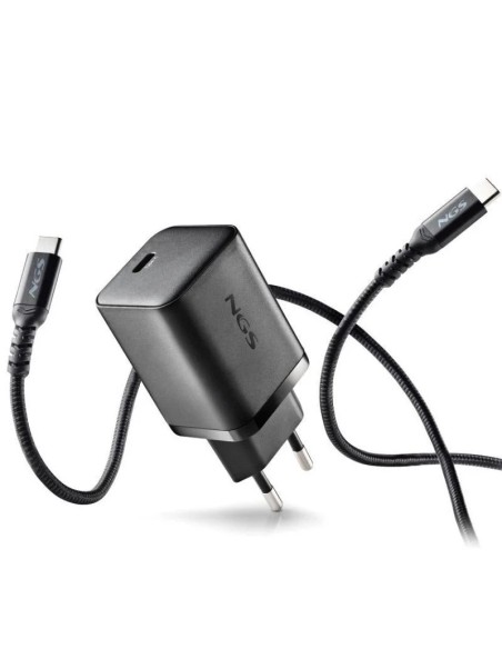 CARGADOR 65W ENCHUFE NGS BUD65 W-C NEGRO PN: BUD65W-C EAN: 8435430626841   